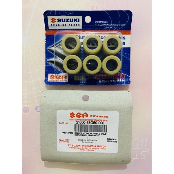 roller spin 12 gr, PNP ke vario 125,vario 150,genio,pcx Kwalitas 99%super