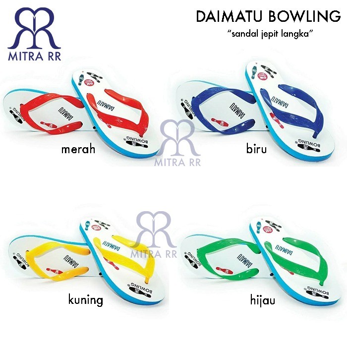 Sandal Jepit Daimatu Bowling Original Legendaris Termurah