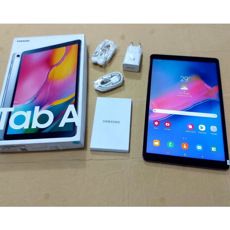 Samsung Tab A 2019 10.1inch 3/32gb Second Fullset