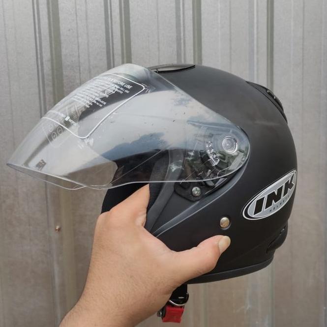 Helm INK centro KW helem dewasa hitam doff SNI {ETB.25Au22м}
