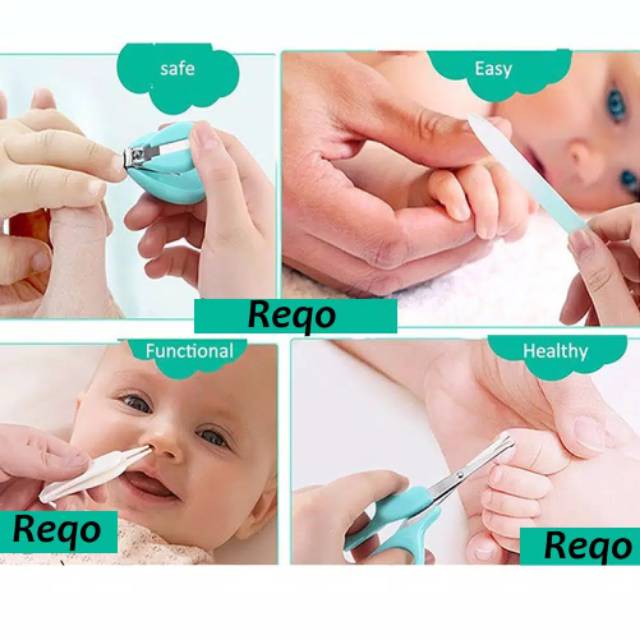 GUNTING KUKU BAYI Nail clipper set baby kikir kuku bayi