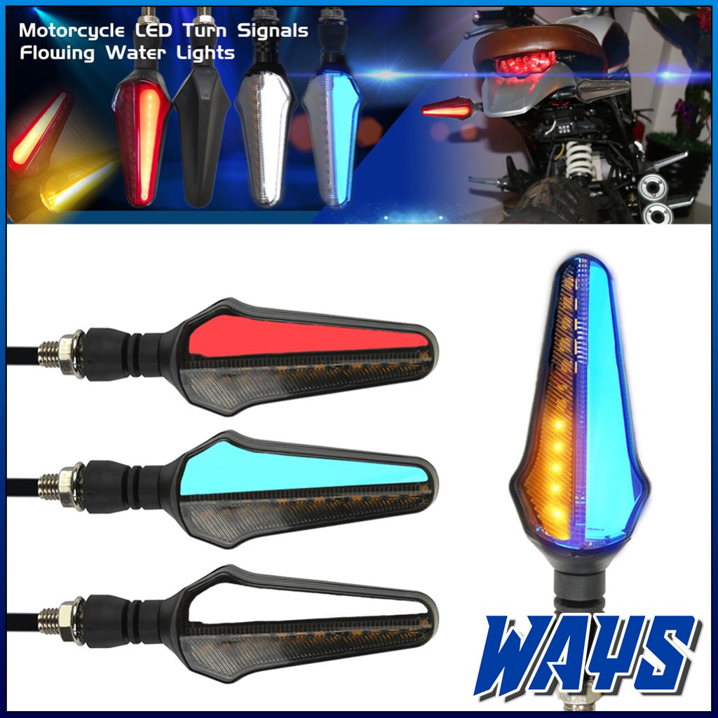 [L189] Lampu Sein Sen Senja Running 2in1 LED Motor Vario Aerox Vixion CB 150R CBR R15 R25 GSX Ninja