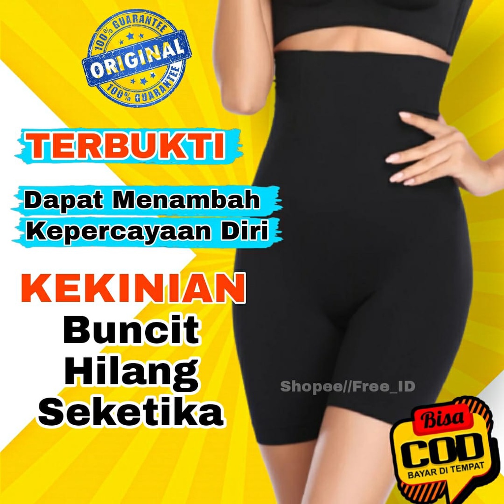 Korset Perut Celana Pelangsing Perut Buncit Wanita Paha Fitshaper Short Body Kekinian