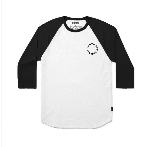 HUSTED KAOS LENGAN PANJANG BONESK RAGLAN