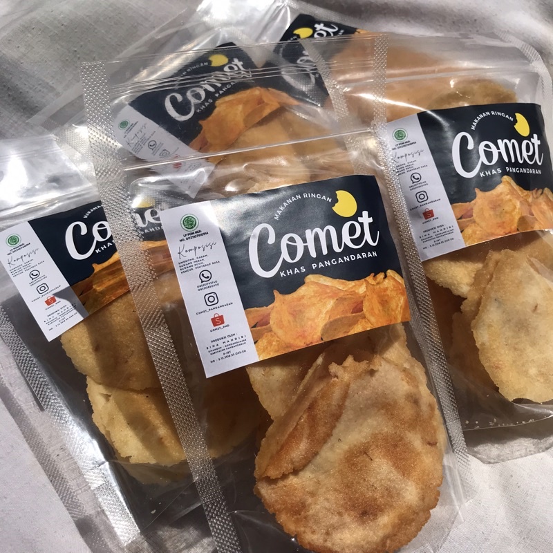 

Keripik comet khas Pangandaran 100gr