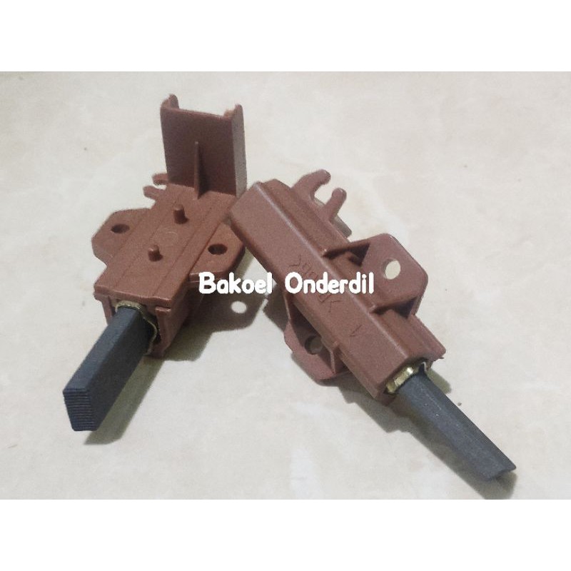 CARBON BRUSH NO 02 PA66 MESIN CUCI FRONT LOADING