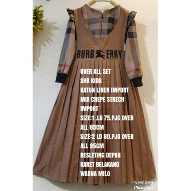 Gamis overall kids by SHR