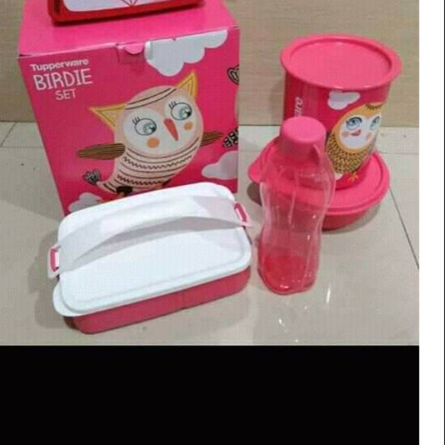 Birdie set tupperware