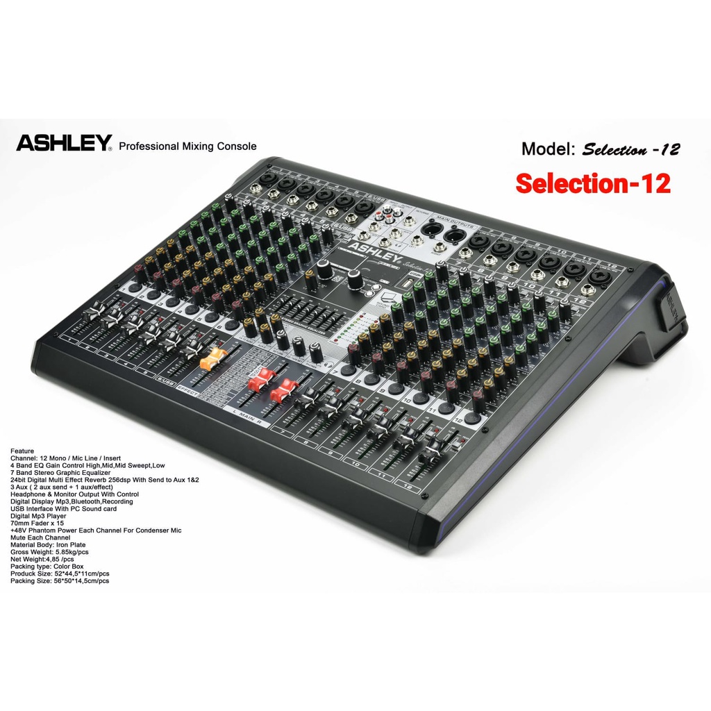 MIXER ASHLEY SELECTION 12 / SELECTION12 ORIGINAL