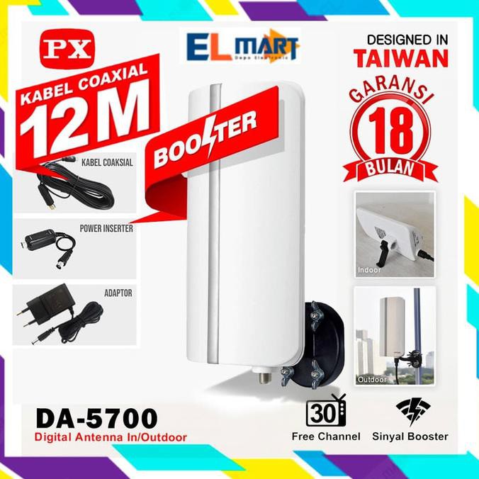 BARU PX antena digital analog TV PX-5700 HDTV master PX5700