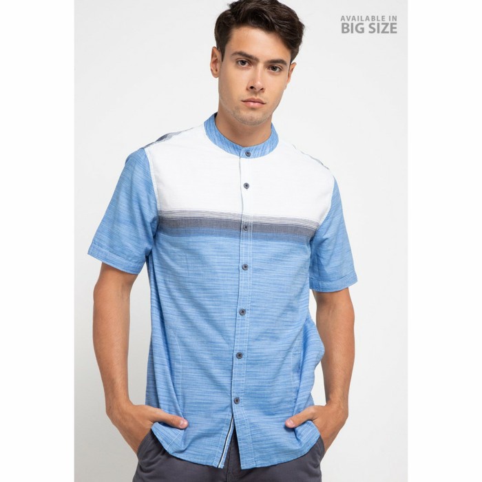 CARDINAL - BAJU KOKO PRIA ORIGINAL - 50387 Jeans - Kemeja Koko