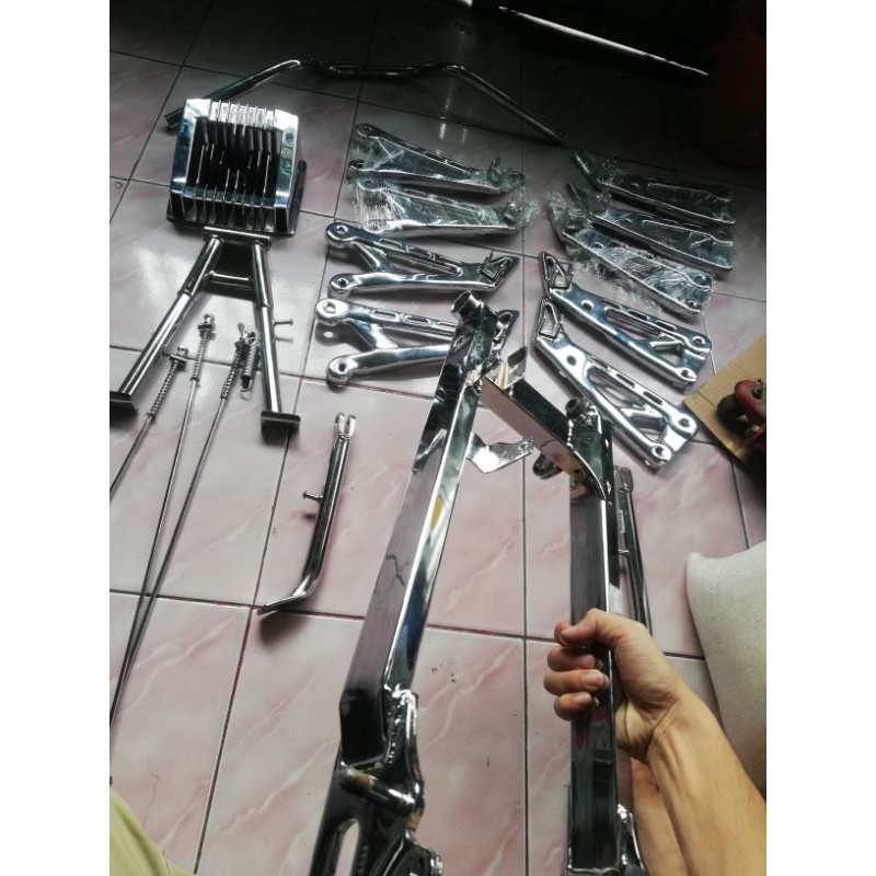 swing arm rx king chrome swingarm capit udang original