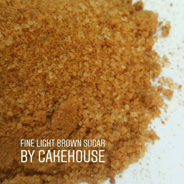 

Fine Light BrownSugar/Mirip Ricoman Light Brown Sugar/Bubuk Light Brown Sugar Netto 1KG