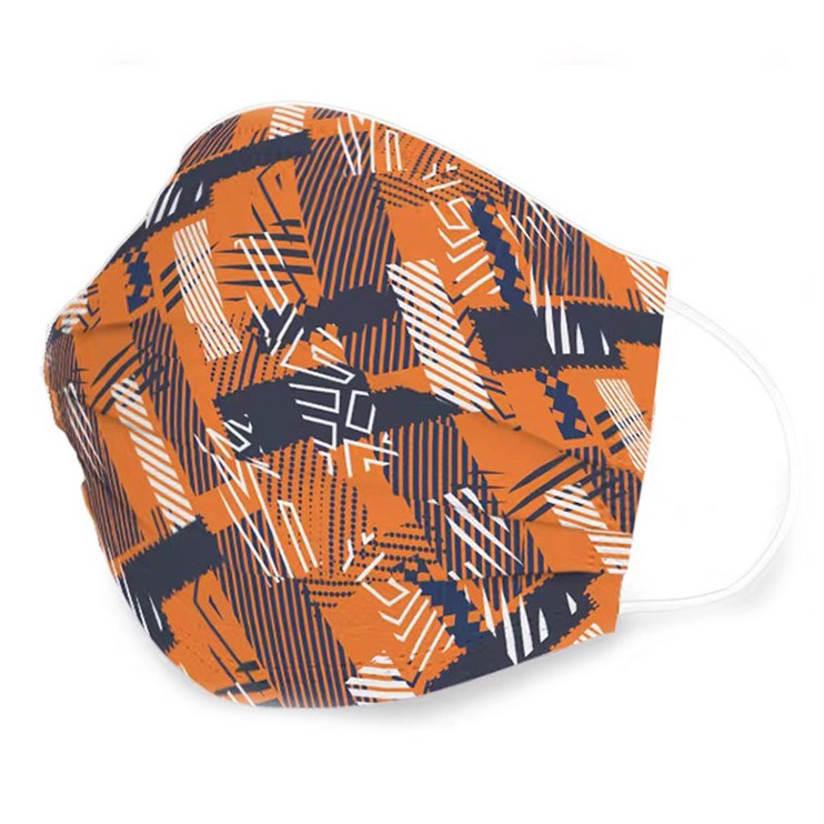 

La Floret 10 pcs /pack Masker wajah Medis 3 layer guard filter Printed Disposable Surgical Mask