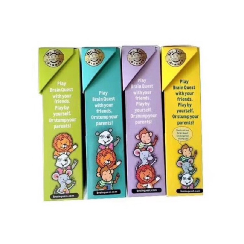 The whole set of brain quest toddler edition