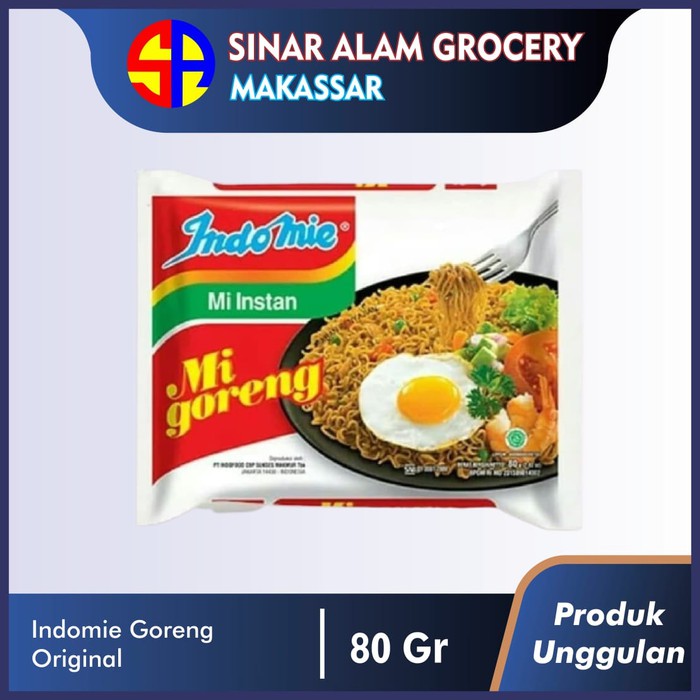 

Indomie Goreng special per bungkus