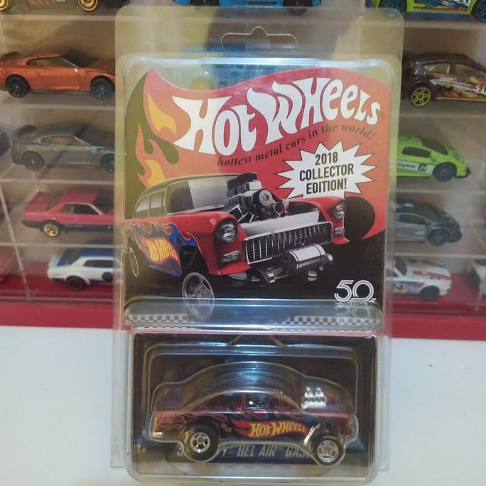 Hot Wheels 55 Chevy Bel Air Gasser Collector Edition Termurah