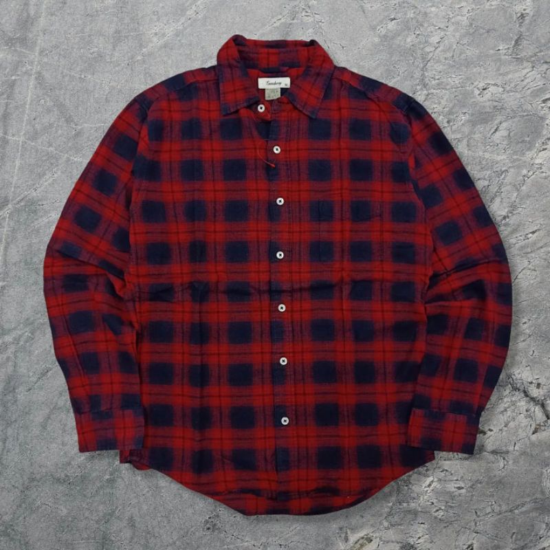 KEMEJA PLAID FLANNEL VETERANO