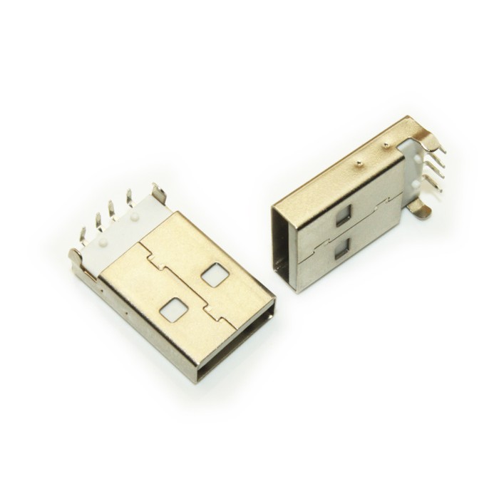 Konektor USB type A 4 pin male socket Connector Jantan PCB