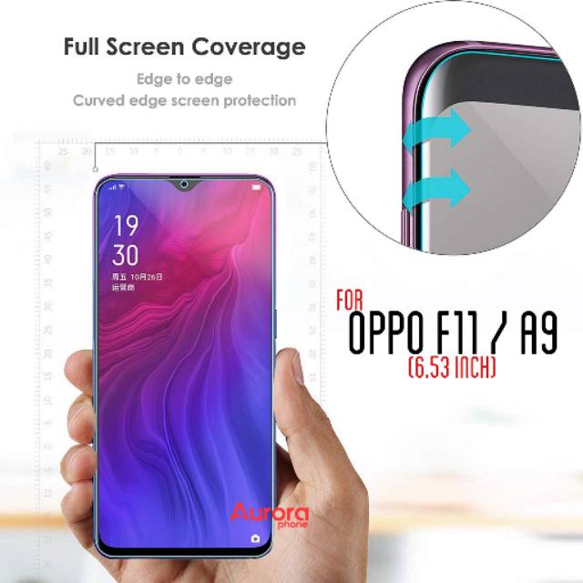 Oppo F11 / F11 Pro HYDROGEL Screen Guard Protector - Anti Gores