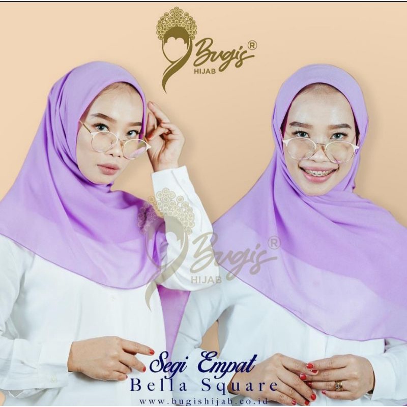 Bella Square Bugis Hijab