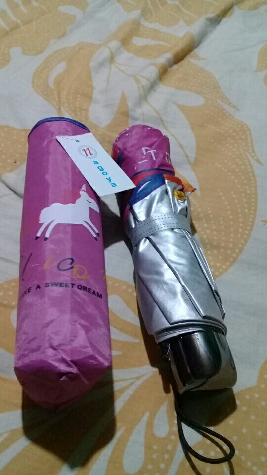 Payung Lpt 4 Fancy Motif Unicorn Have A Sweet Dream Anti Uv