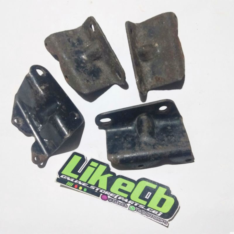 pangkon klakson gl100 dudukan klakson gl100 breket klakson gl100 bakpao