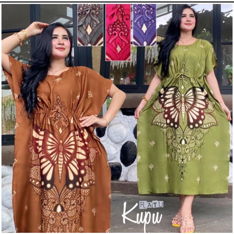 Daster jumbo/model butterfly kalong/daster murah bandung
