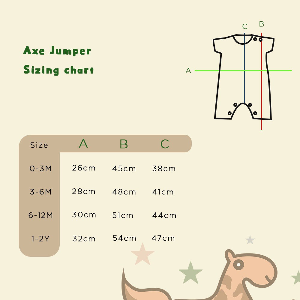 JUMPER BAYI PUER'S AXE(JUMPER/ROMPER BAYI)