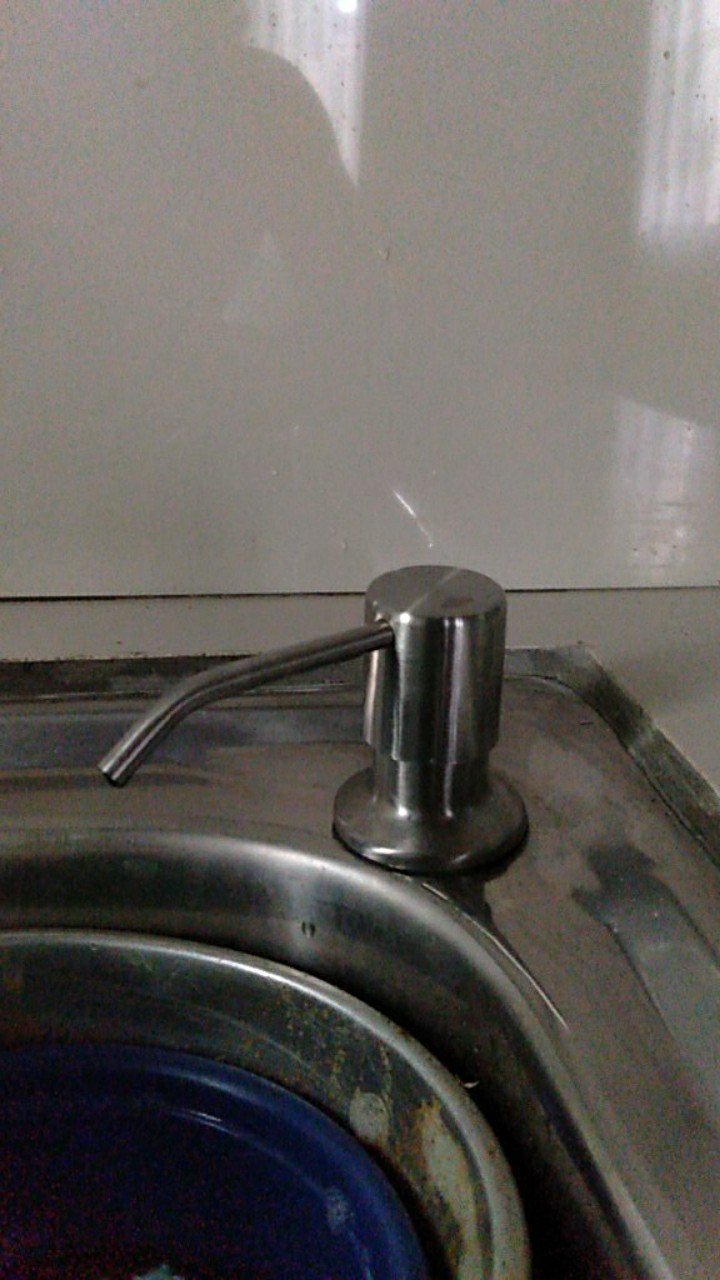 Laris Tempat Sabun Kitchen Sink Bak Cuci Piring Soap Dispenser Sink