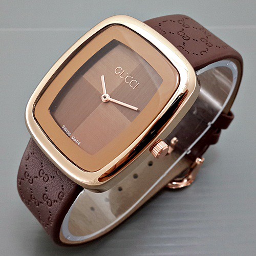 GCL01 Jam Tangan Wanita Gucci Catur Kulit Leather Ladies Watch