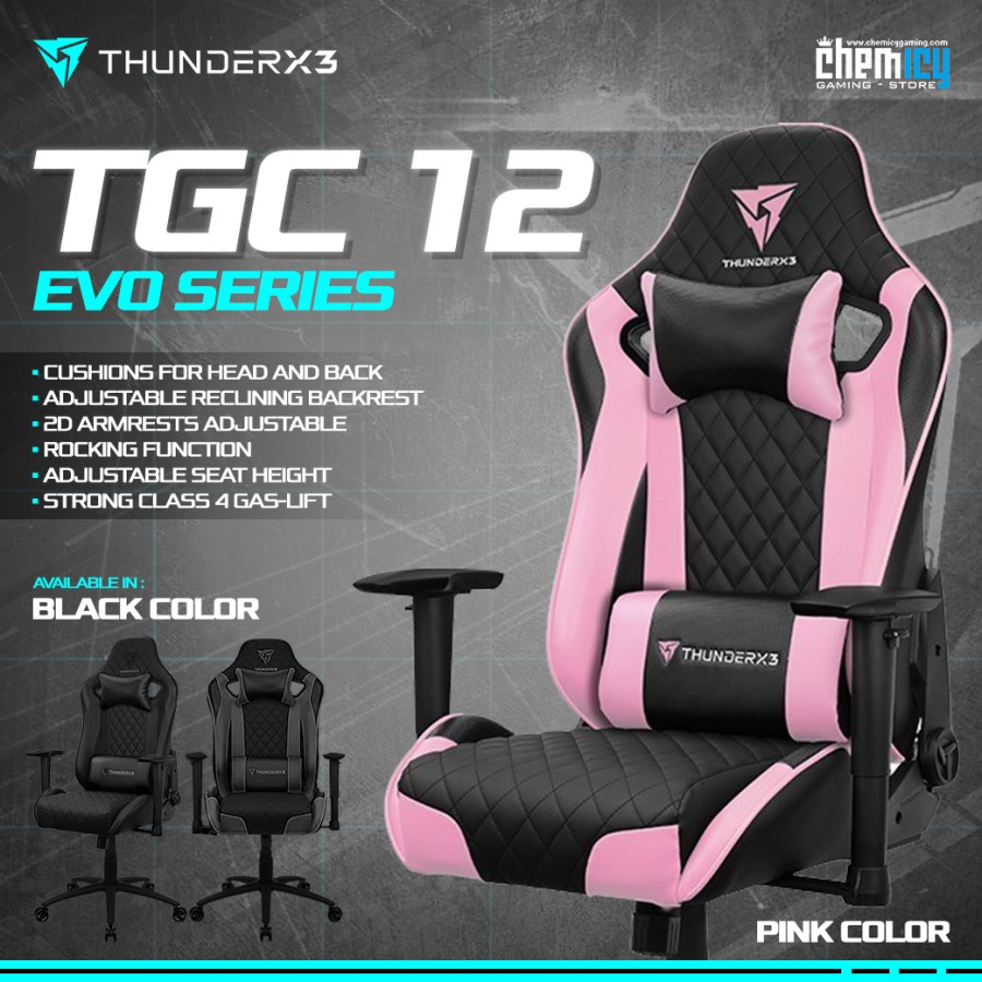 ThunderX3 TGC12 EVO Premium Gaming Chair / Kursi Gaming