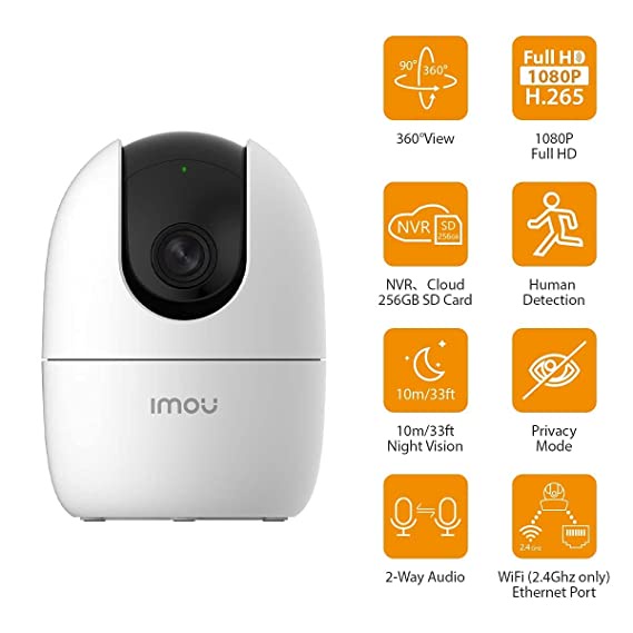 IP CAMERA Imou Ranger 2D 1080P Wireless Two-way Audio - A22EP-D