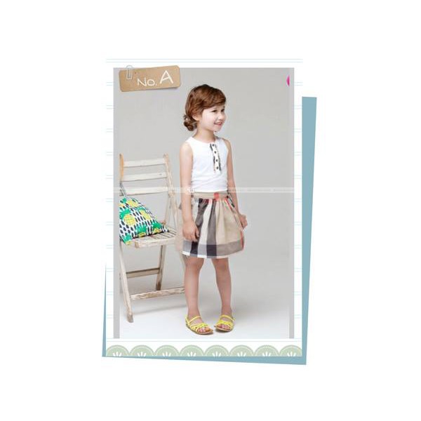 GW 126A / BAJU FASHION GIRL / SETELAN ANAK