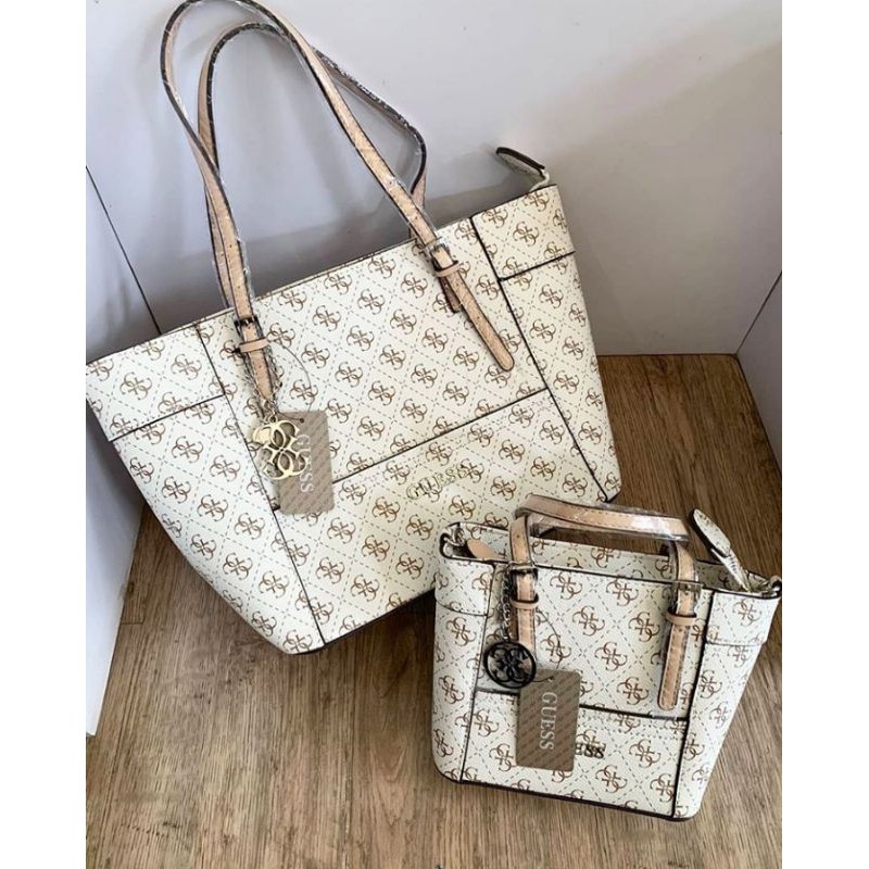 GUESS DELANEY LOGO TOTE