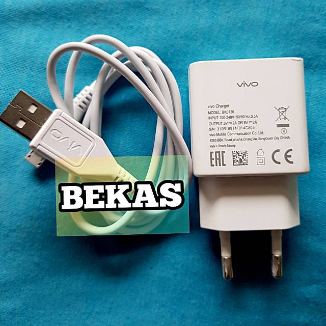 Charger Vivo V11 Pro V15 Y17 18Wat Copotan Fast Charging USB MICRO Bawaan Hp.100% Ori Cabutan