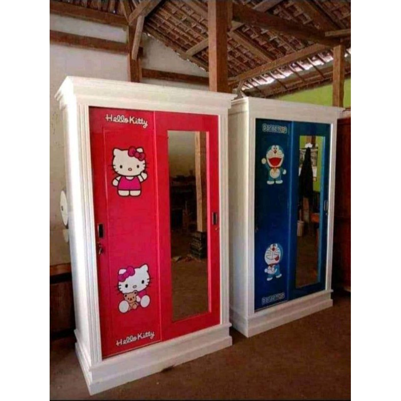 BESTSELLER LEMARI BAJU ANAK KARAKTER JATI DUCO