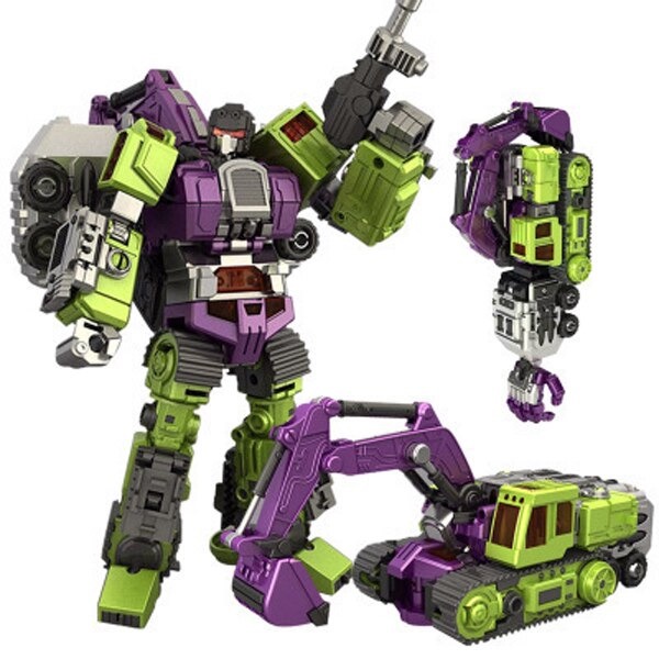 NBK Mainan Rakit Robot Devastator Transformer 6 in 1 - 3349