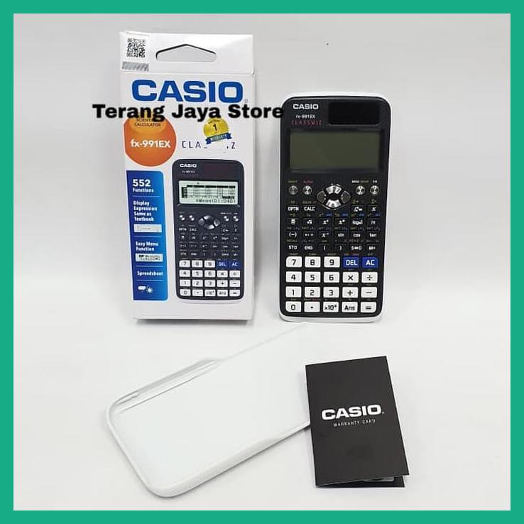 

KALKULATOR SCIENTIFIC CASIO FX-991EX SCIENTIFIC CALCULATOR FX991EX