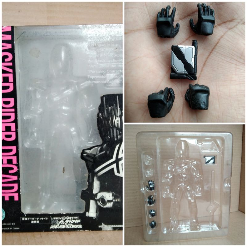 Box dan Part Tangan Shf Ride Booker Kamen Rider Decade Violent Emotion