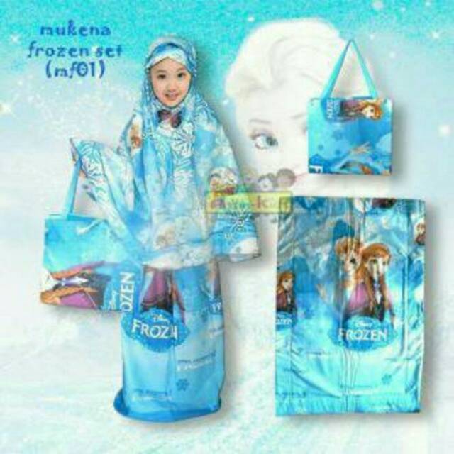 MUKENA ANAK KARAKTER FROZEN