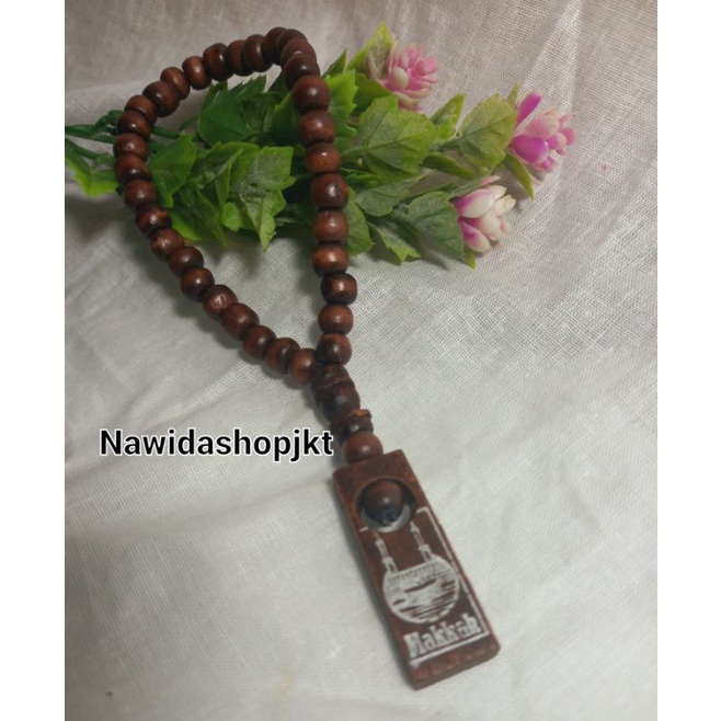 Tasbih Kayu 33 Souvenir Oleh Oleh Haji Umroh