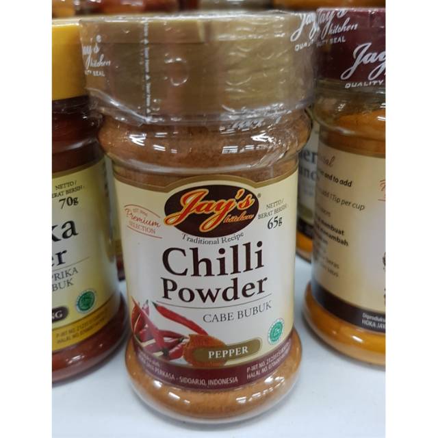 Jay's Chilli Powder / Bubuk Cabe / Cabe Bubuk