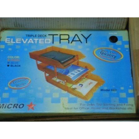 

Kiran | Elevated Tray - Micro Star - Triple Deck Model (Model 603)