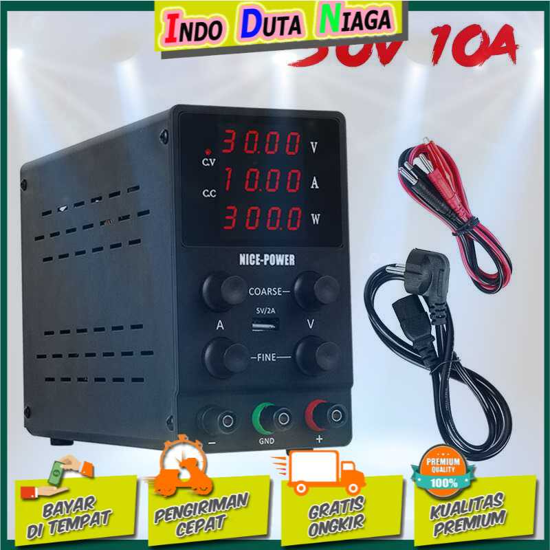 IDN TECH - NICE-POWER Adjustable DC Power Supply 30V 10A - SPS3010