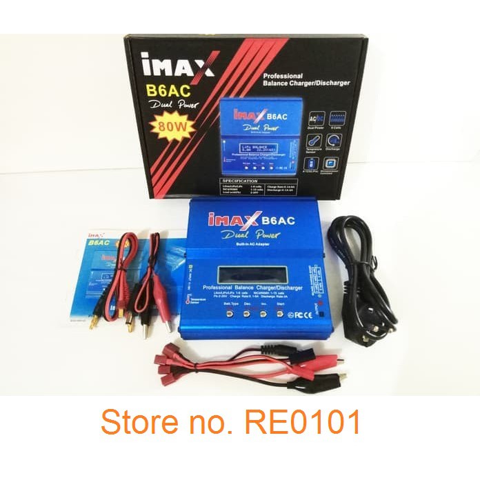Charger cas Baterai Battery Batere Lipo IMAX B6AC B6 AC 2S 3S 4S 5S 6S RC car Boat pesawat drone