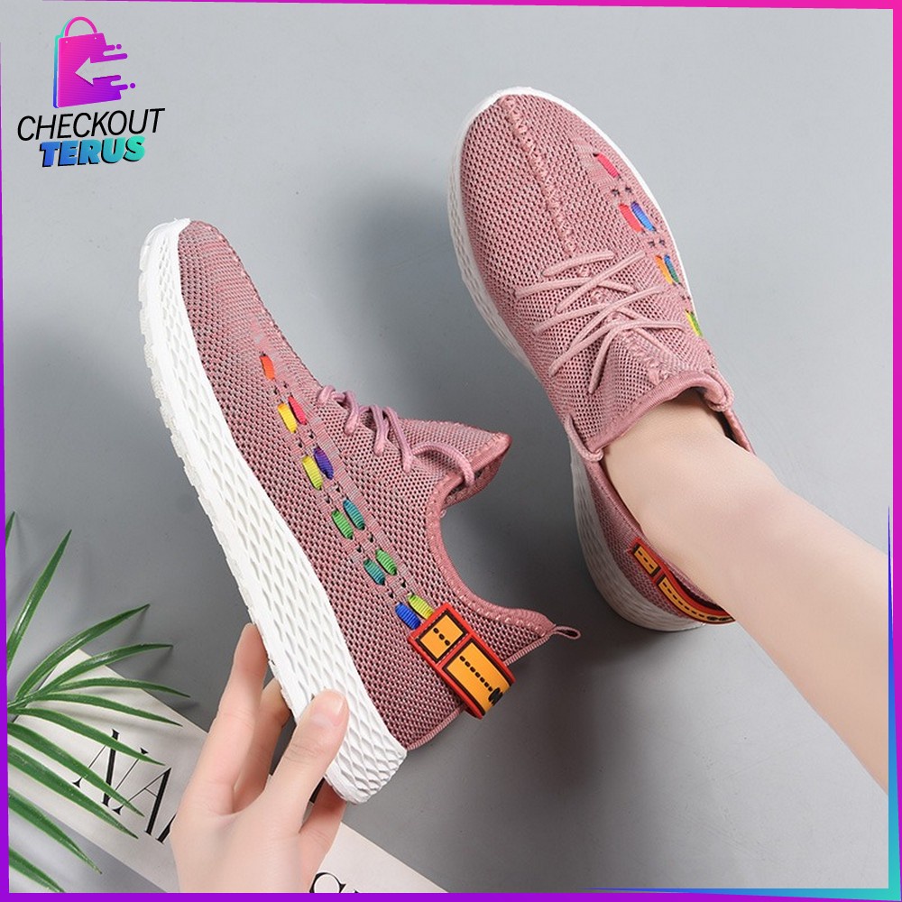 CT S9 118 Sepatu Cewek Import Sepatu Fashion Wanita Sepatu Kets Jogging Sneakers Wanita Sepatu Olahraga Cewek Wanita Running Shoes