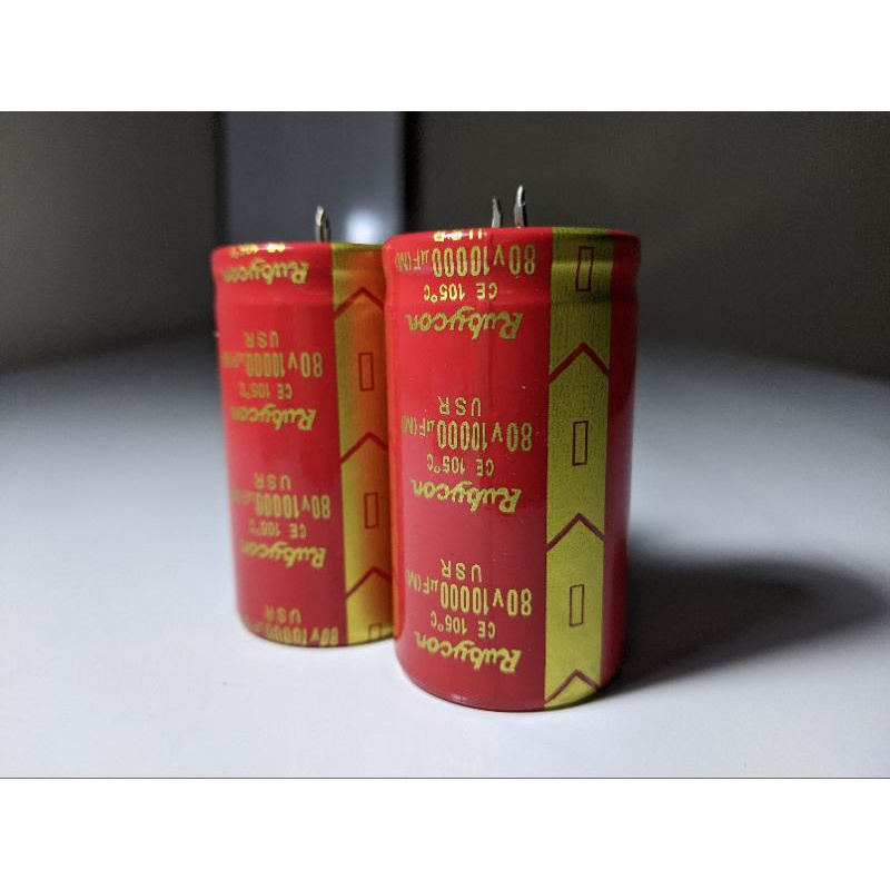 elco 10000 uf 80v rubycon merah original USR