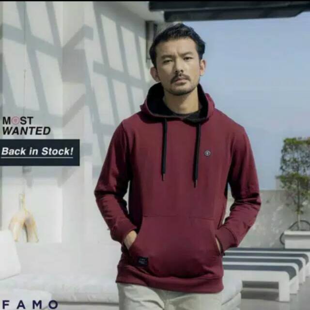 FAMO sweatter Hoodie pria ORIGINAL