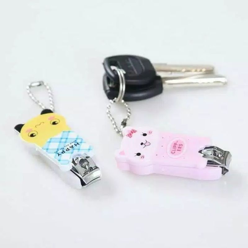 Gunting Kuku Karakter Jepit Kuku Motif Jepit Kuku Mini Nail Clipper Menicure Pedicure Nail Souvenir